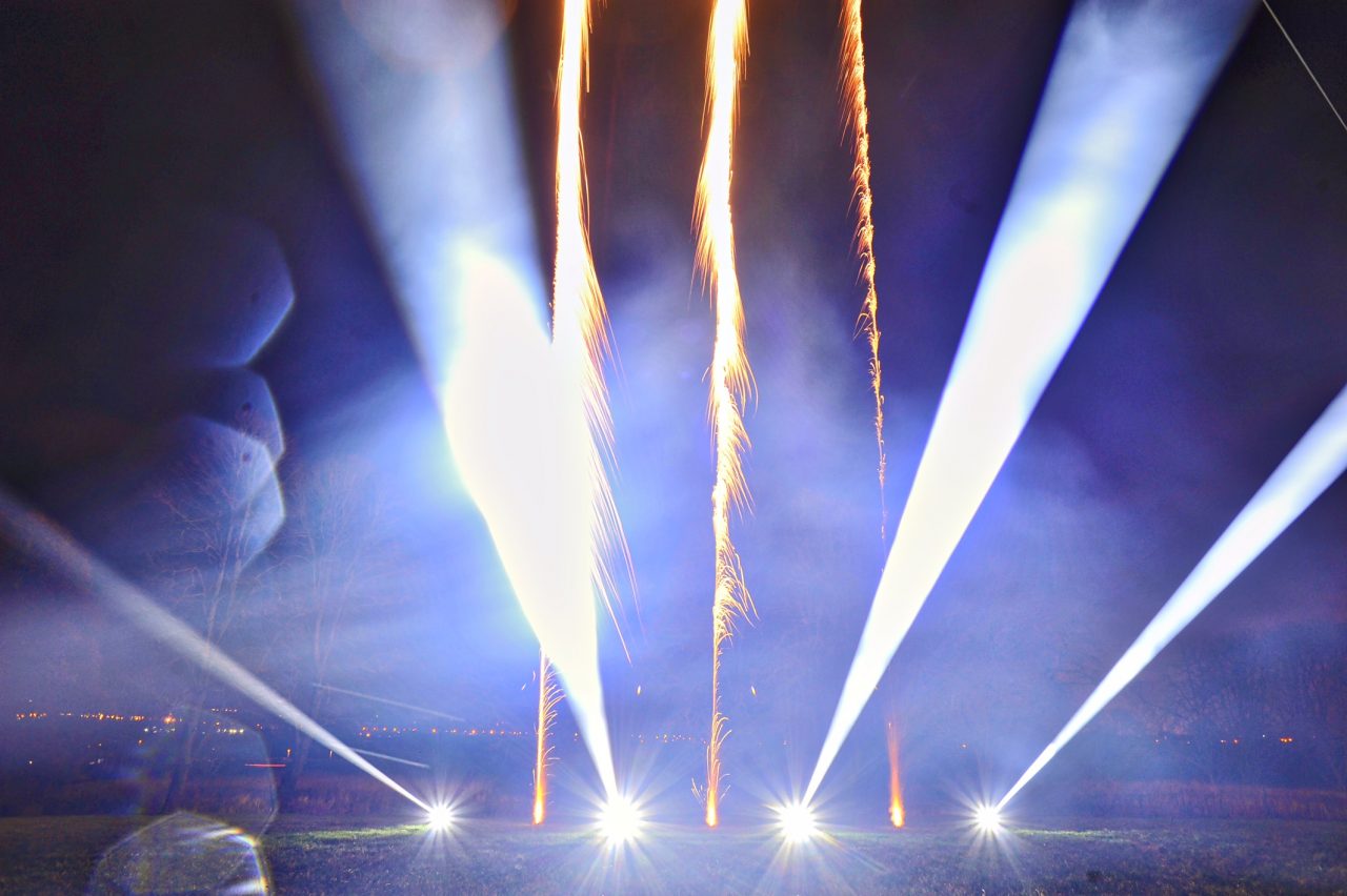 Lights & Fireworks Display